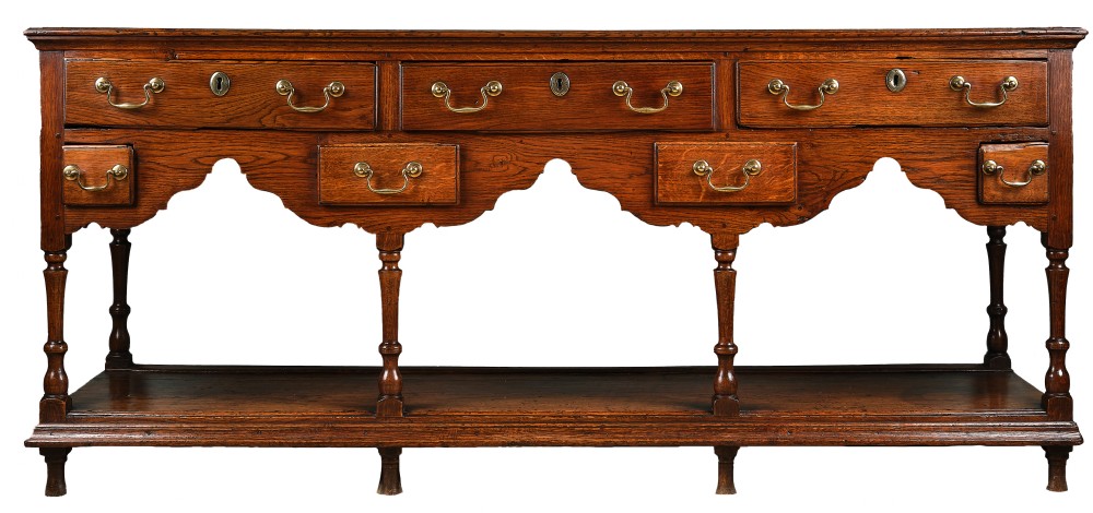 Glamorganshire Oak Low Dresser