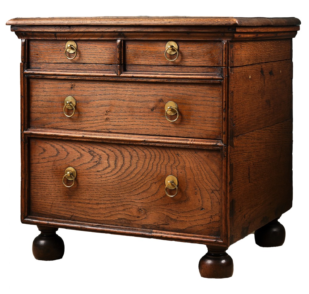Early 18th Century Oak Close Stool