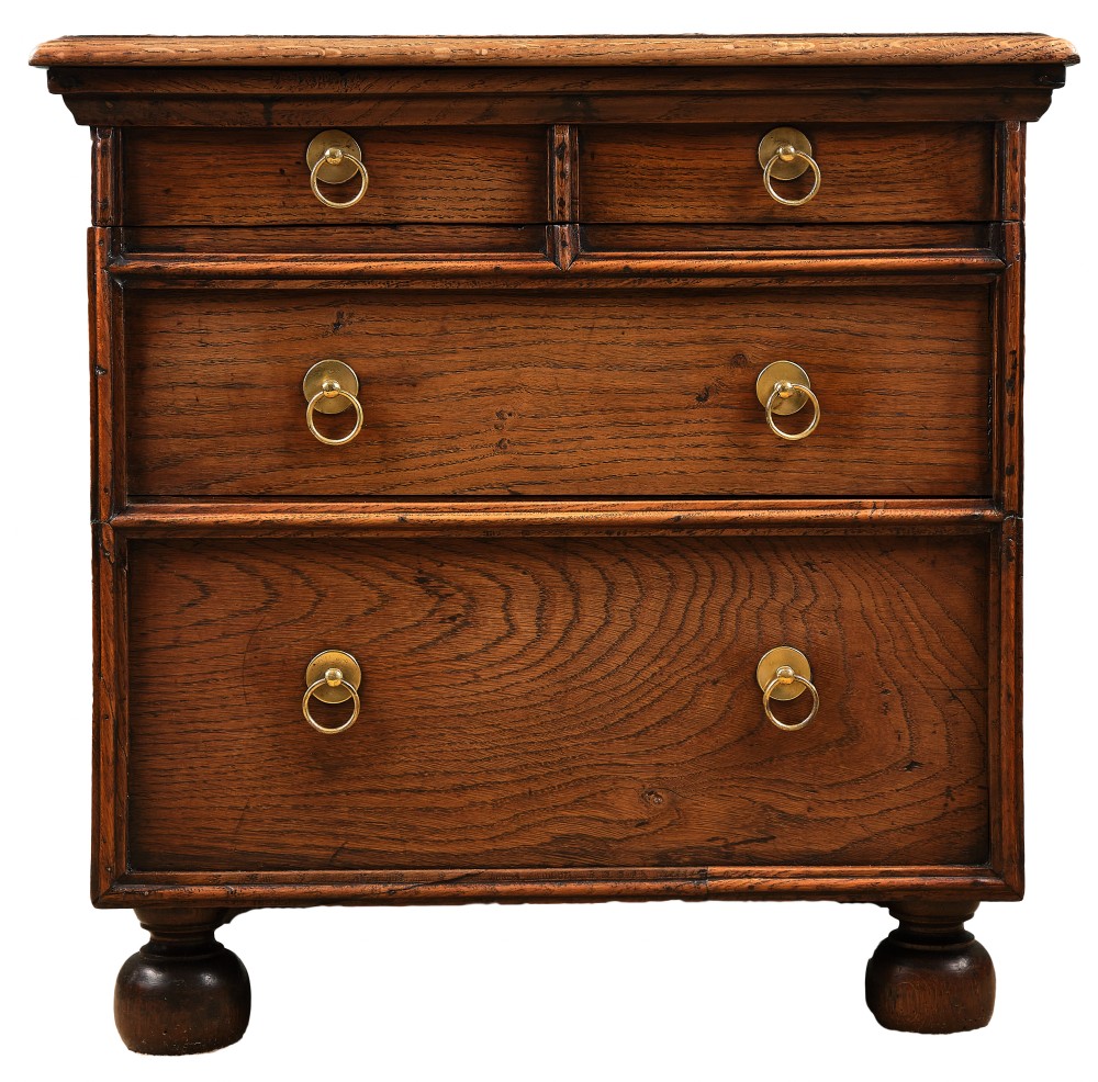 Early 18th Century Oak Close Stool View III