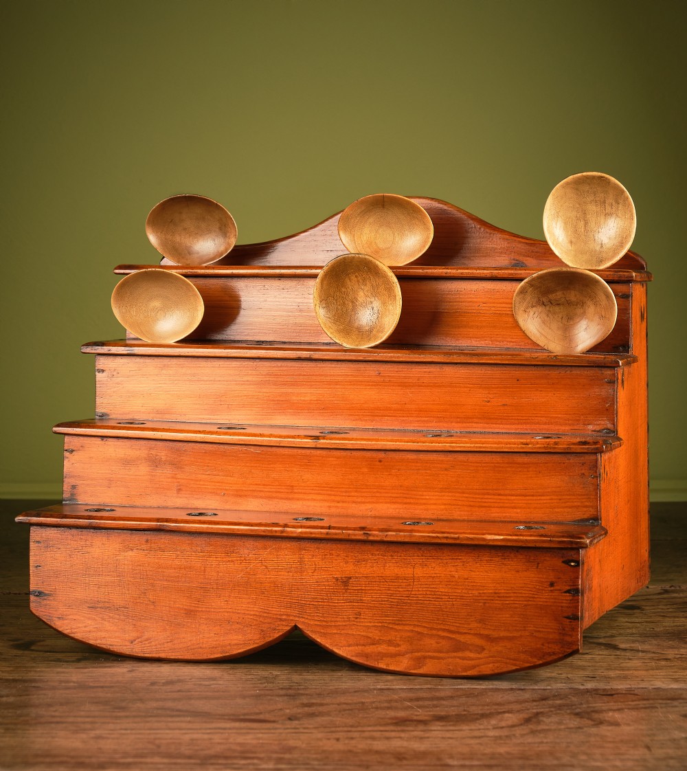 Welsh Pine Spoon Rack