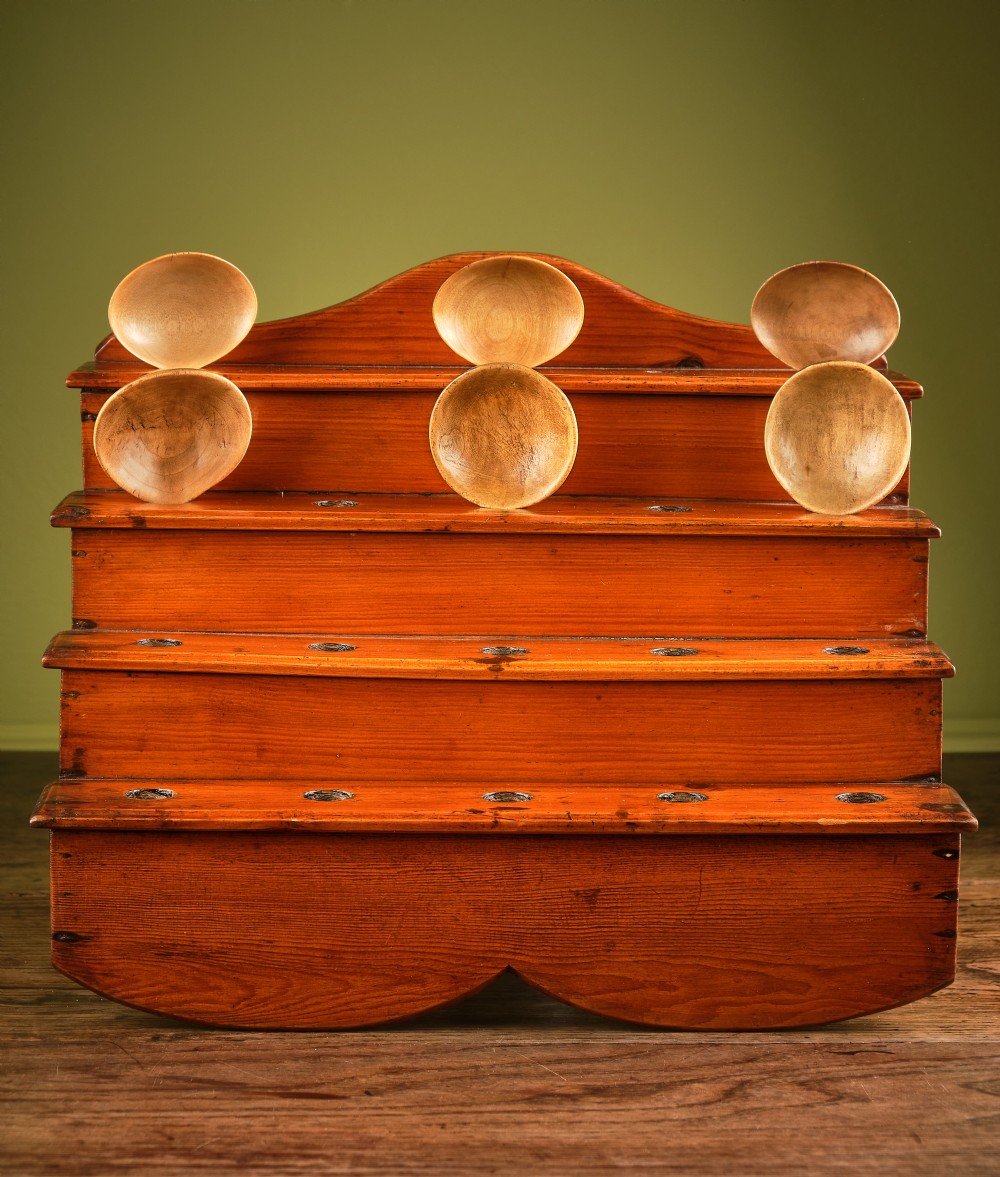 Welsh Pine Spoon Rack View II