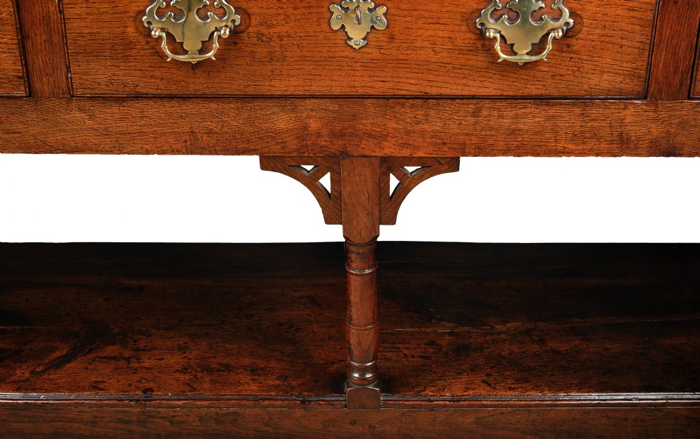Georgian Oak Welsh Low Dresser View III