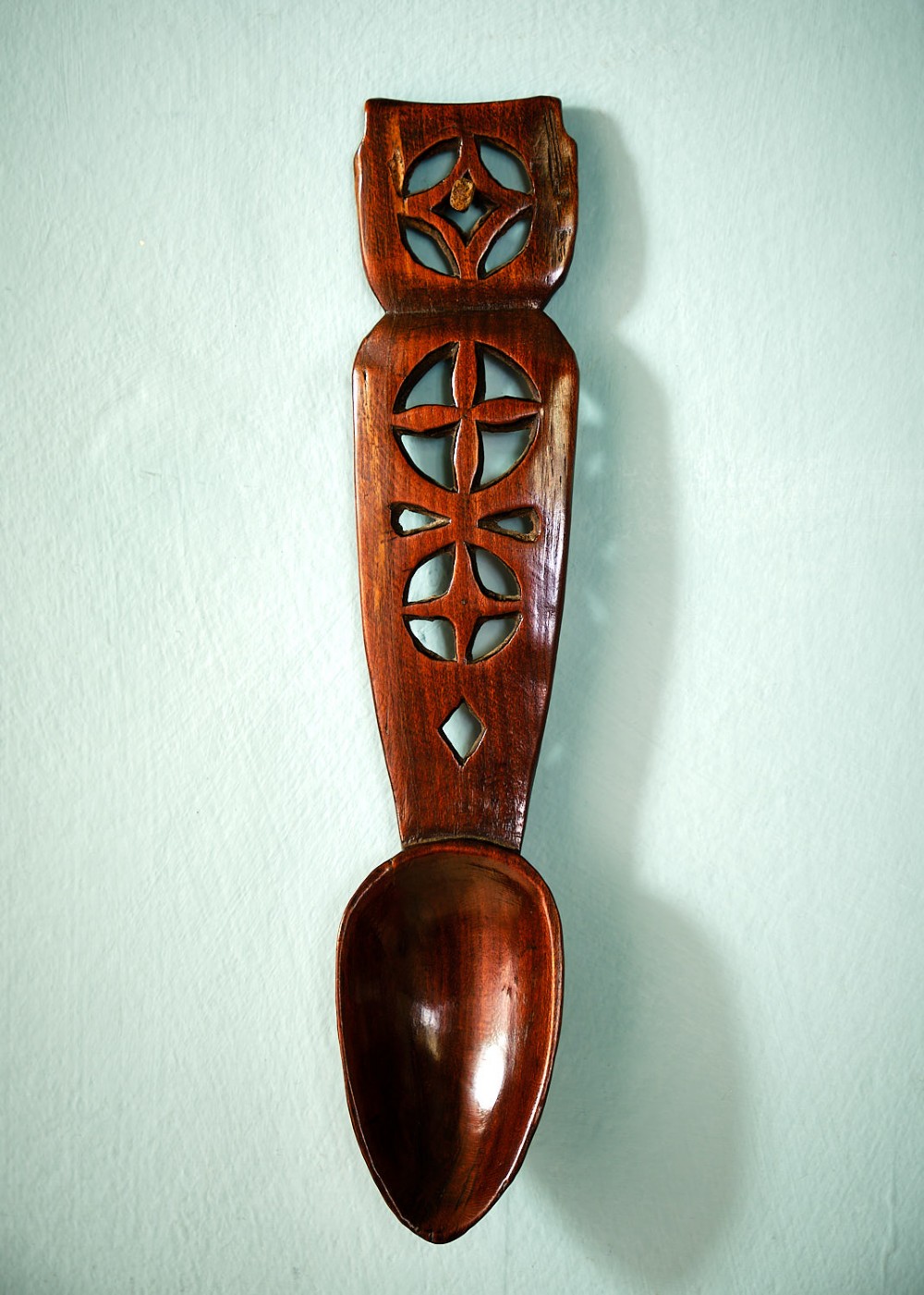 Welsh Fruitwood Love Spoon