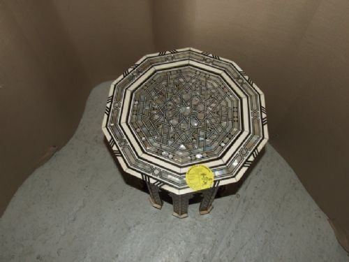 An Eastern Mother Pearl Table