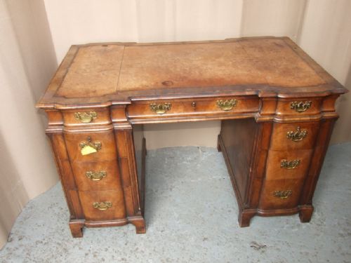Walnut Pedestal Desk