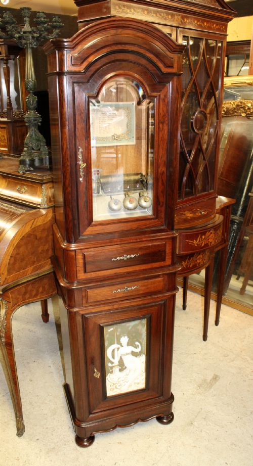 Rosewood Standing Music Cabinet