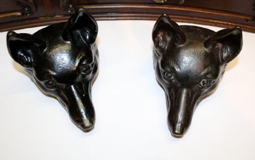 A Pair of Victorian Cast Iron Door Stops