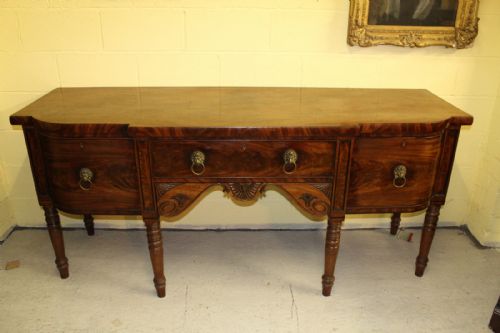A Georgian Mahogany Country House Sideboard