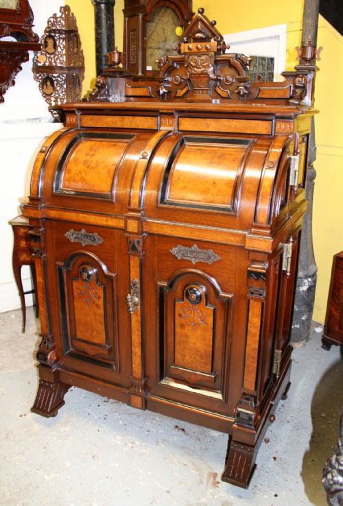 A Grand Extra Grade Wooton Secretary Desk