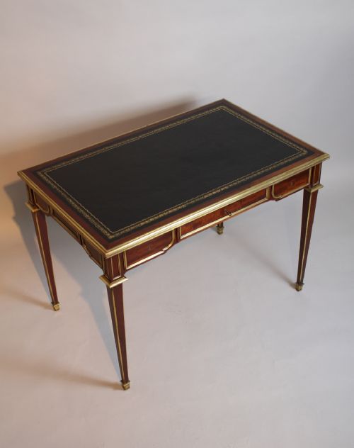 A French Mahogany Ormolu Writing Table