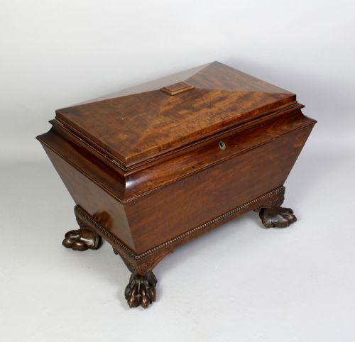 A Regency Mahogany Wine Cooler