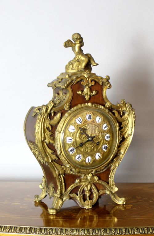 Japy Freres, Beaucourt Ormolu Mantle Clock