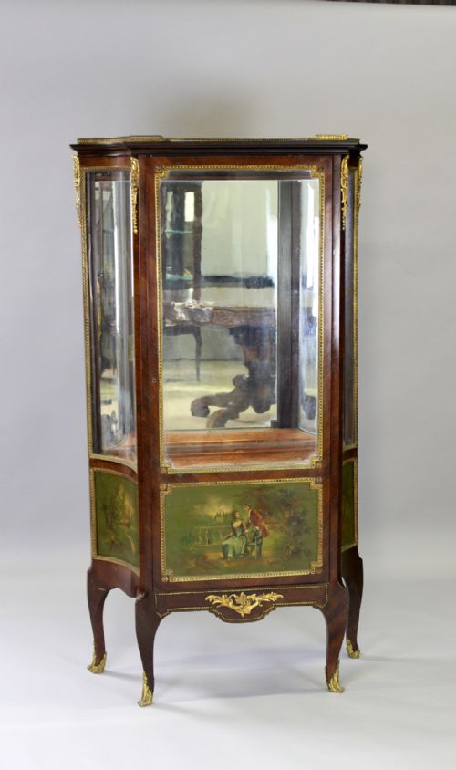 A Vernis Martin Painted Vitrine / Cabinet