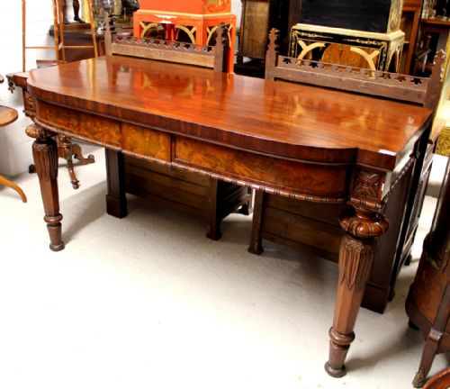 A Beautiful William IV Mahogany Serving Table