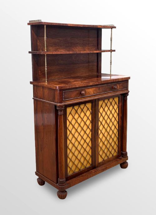 Quality Regency Rosewood Chiffonier