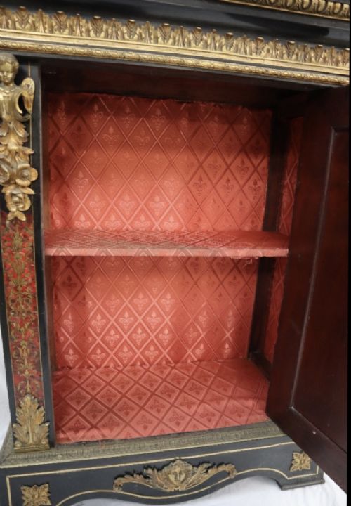 fig 3. 19th Century French Boulle Side Cabinet