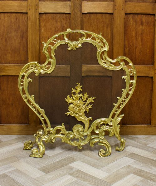 Rococo Style Fire Screen