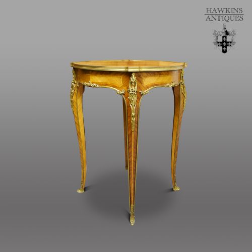 French Ormolu Mounted Occasional Table