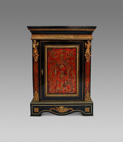 19th Century French Boulle Side Cabinet