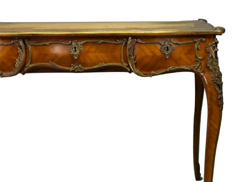 fig 1. 19th Century French Kingwood Bureau-Plat / Desk