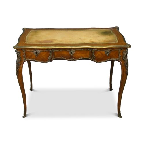 fig 2. 19th Century French Kingwood Bureau-Plat / Desk