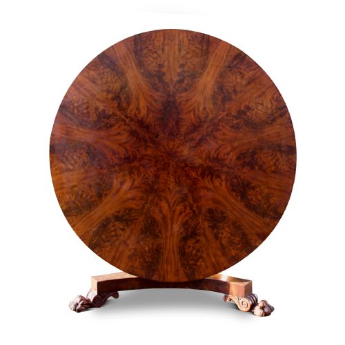 Victorian Flamed Mahogany Loo Table
