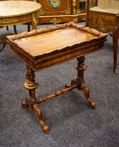 Fine Quality 19th Century Goncalo Alves Tray Table Possibly Gillows
