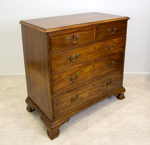 fig 1. Antique Georgian Mahogany Chest of Drawers — c.1820