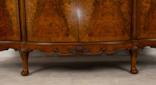 ANTIQUE BURR WALNUT COCKTAIL CABINET C19251935 - ADDITIONAL PHOTO 6