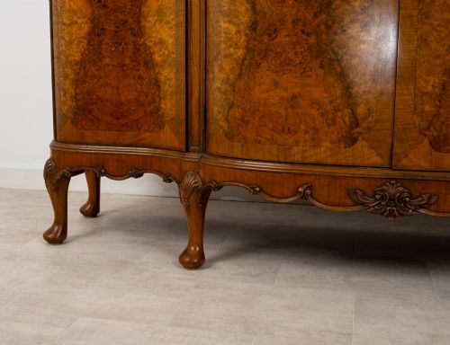 ANTIQUE BURR WALNUT COCKTAIL CABINET C19251935 - ADDITIONAL PHOTO 7