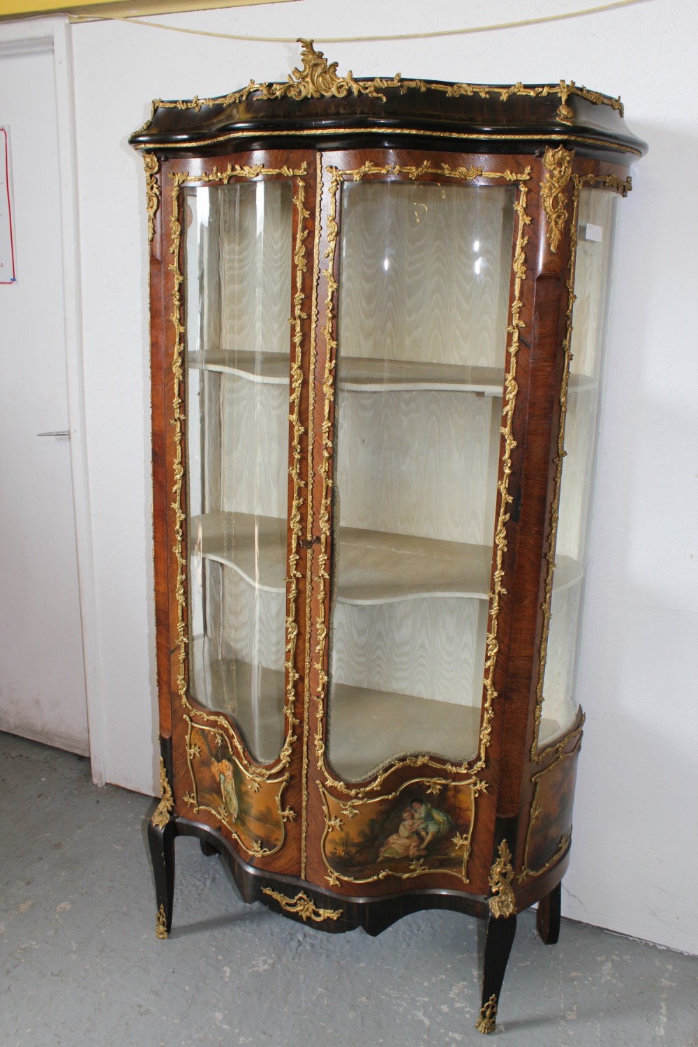 A two Door Vernis Martin Cabinet