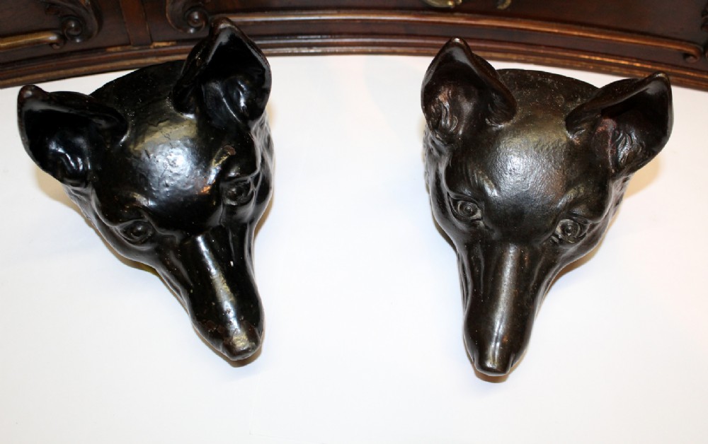 A Pair Of Victorian Cast Iron Door Stops