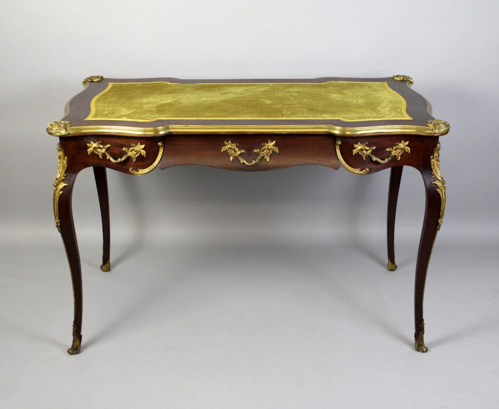 19th Century French ormolu Mounted Writing Table
