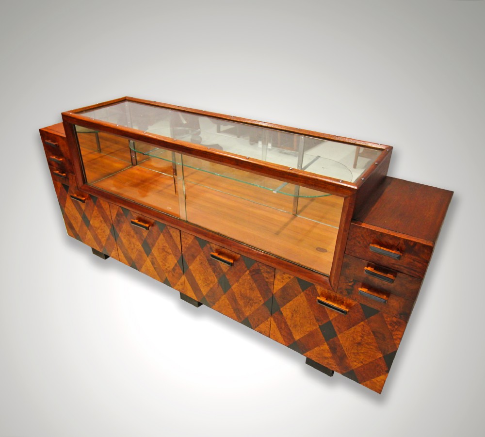ART DECO DISPLAY CABINET 