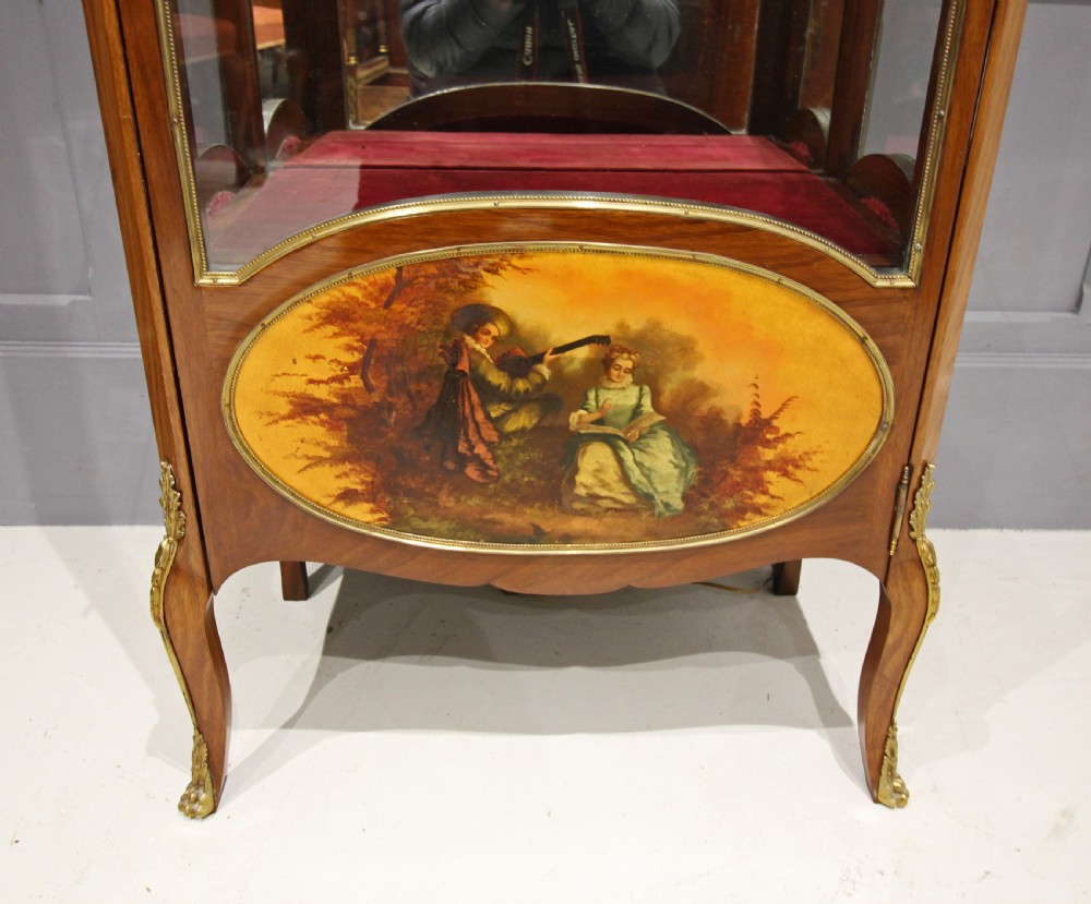 FRENCH VERNIS MARTIN VITRINE CABINET View IV