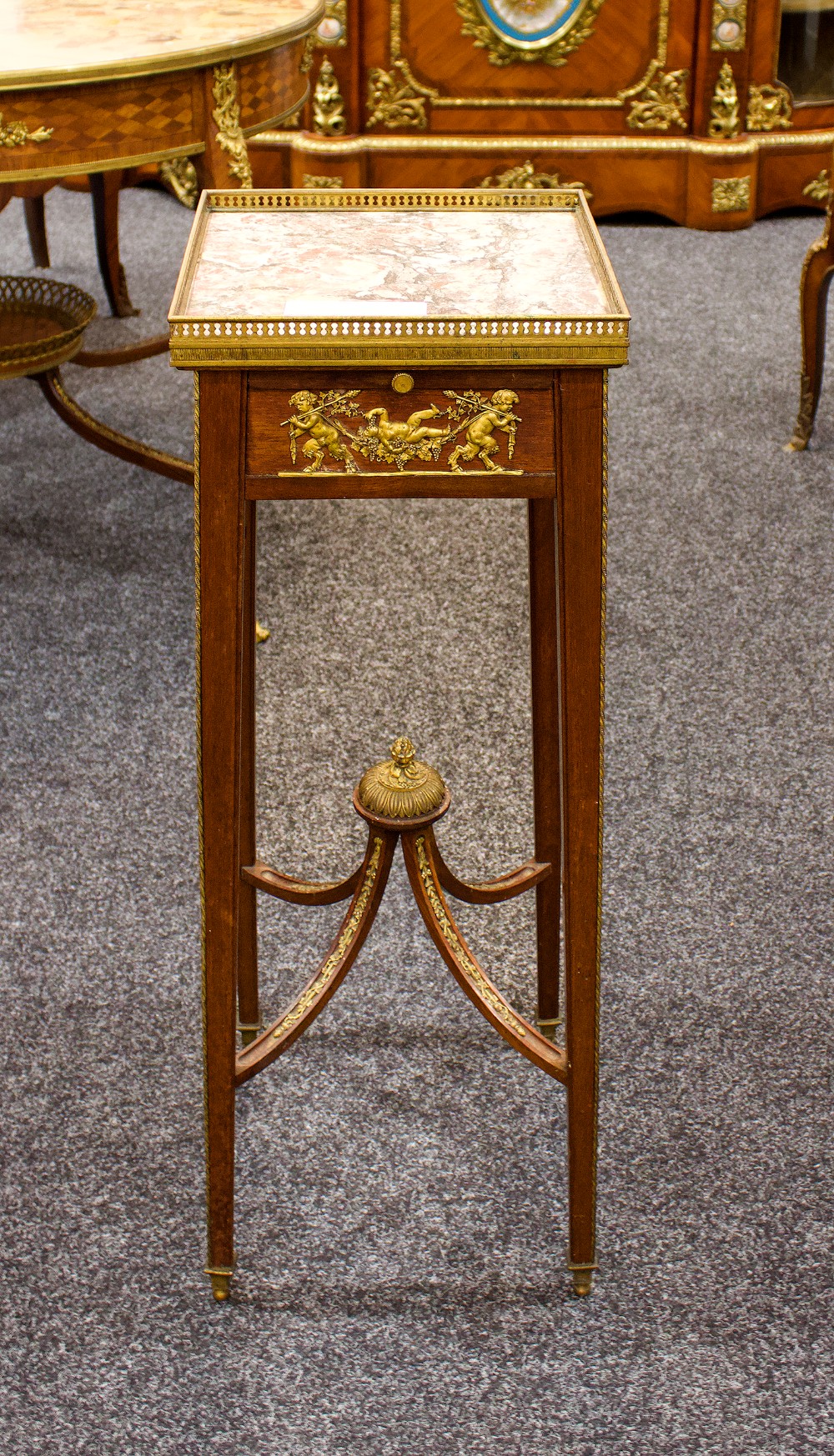 Louis XIV Style Side Table In The Manner Of François Linke