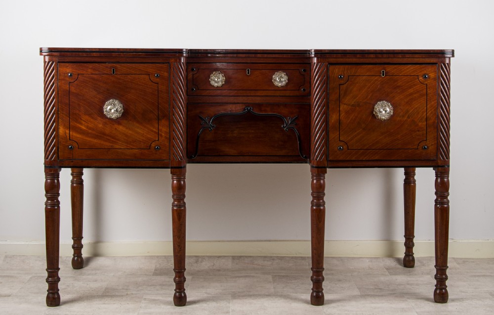 Exceptional Georgian Mahogany Sideboard Attributed to David Morley, c.1835