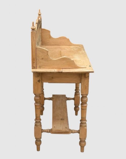 VICTORIAN PINE WASHSTAND ANTIQUE RUSTIC BATHROOM BASIN STAND UNIT - ADDITIONAL PHOTO 3
