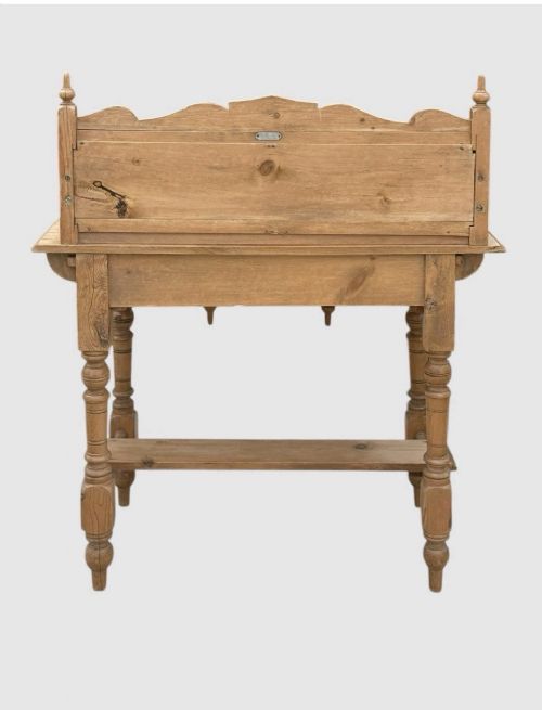 VICTORIAN PINE WASHSTAND ANTIQUE RUSTIC BATHROOM BASIN STAND UNIT - ADDITIONAL PHOTO 4