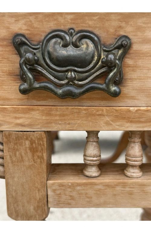 VICTORIAN PINE WASHSTAND ANTIQUE RUSTIC BATHROOM BASIN STAND UNIT - ADDITIONAL PHOTO 6