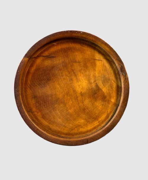 ANTIQUE AYRTON SAUNDERS BOXWOOD PILL ROUNDER TREEN APOTHECARY TOOL - ADDITIONAL PHOTO 5
