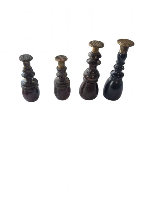 4 TREEN WAX STAMPS - ADDITIONAL PHOTO 3