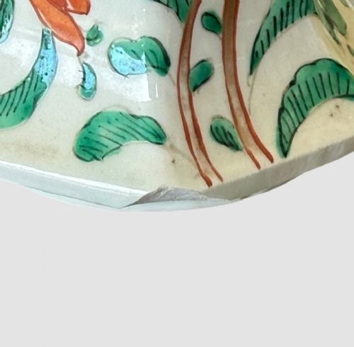 ANTIQUE JAPANESE HAND PAINTED LIDDED VASE ORIENTAL DECORATIVE URN CERAMIC - ADDITIONAL PHOTO 4