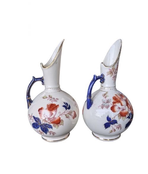 ANTIQUE JAPANESE AMARI PAIR OF PITCHERS - ADDITIONAL PHOTO 8