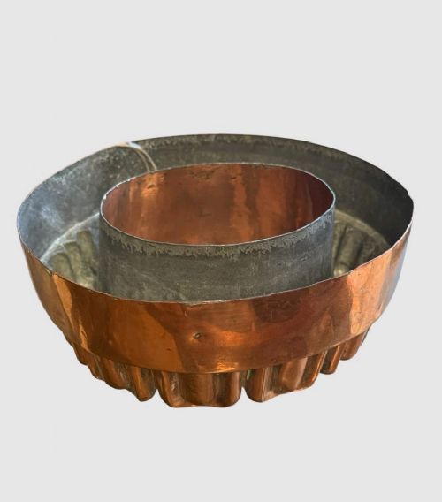 ANTIQUE VICTORIAN COPPER JELLY MOULD TIN LINED KITCHENALIA BAKING COLLECTABLE - ADDITIONAL PHOTO 6