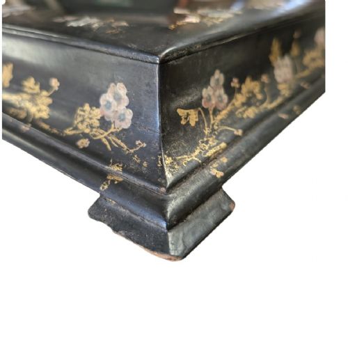 18501870 PAPIERMCH WRITING BOX STATIONERY CABINET - ADDITIONAL PHOTO 4