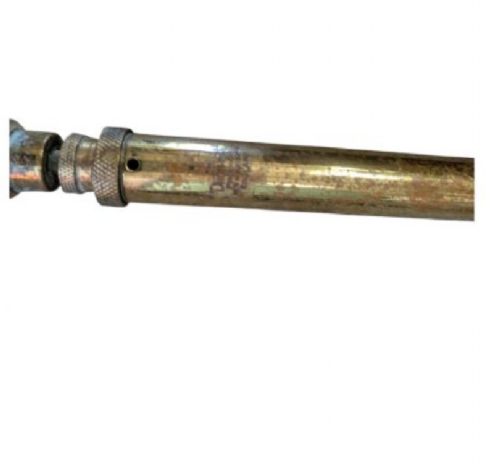 ANTIQUE BRASS GARDEN ROSE SPRAY PLANT SYRINGE WITH INTERCHANGEABLE NOZZLES - ADDITIONAL PHOTO 2