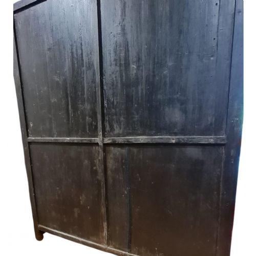 ANTIQUE CHINESE ELM APOTHECARY CHEST OF 80 DRAWERS SHANXI PROVINCE LATE 19TH EARLY 20TH CENTURY CHINESE MEDICINE CABINET - ADDITIONAL PHOTO 1