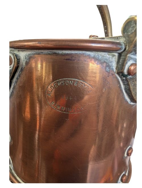 ANTIQUE COPPER SHIP LANTERNS BY ALDERSON GYDE LTD BOW STARBOARD PATT 24 BOW PORT PATT 23 - ADDITIONAL PHOTO 9