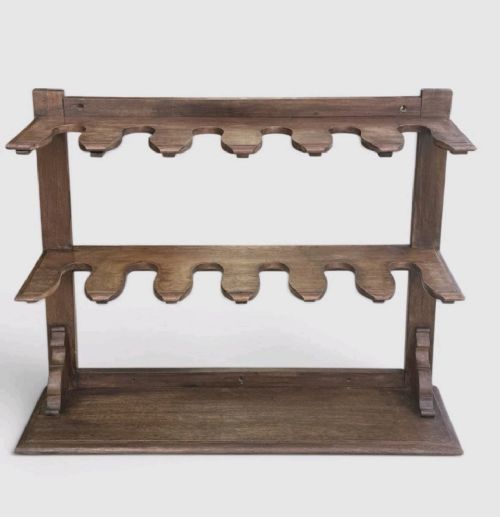 Antique 19th Century Mahogany Boot Rack Victorian Hallway Shoe Stand